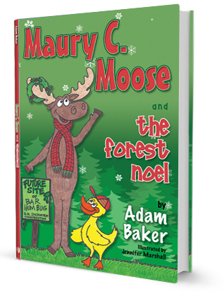 Maury C Moose Book 3D